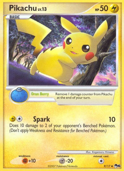Pikachu 9 — POP Series 6
