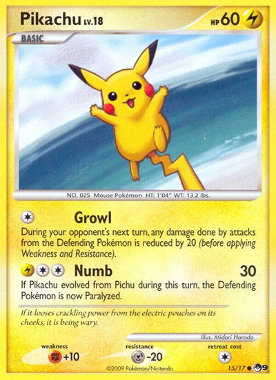 Pikachu 15 — POP Series 9