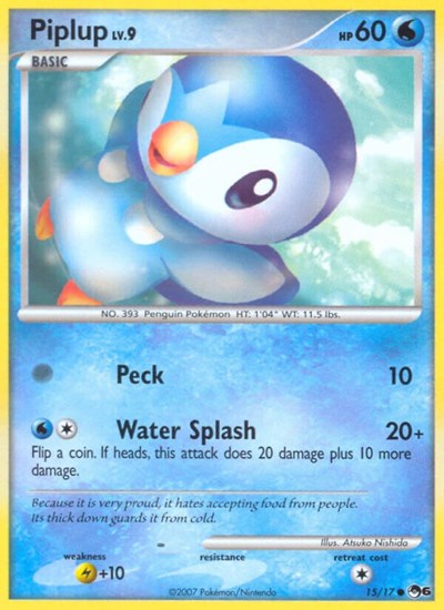 Piplup 15 — POP Series 6
