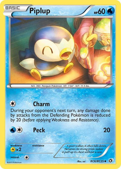 Piplup RC6 — Legendary Treasures: Radiant Collections