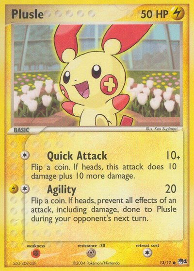 Plusle 13 — POP Series 1
