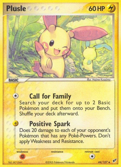 Plusle 44 — EX Deoxys