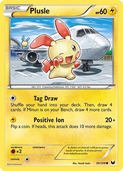 Plusle 39 — Dark Explorers