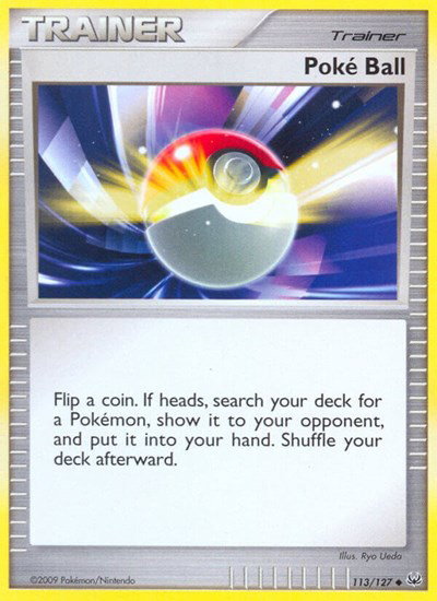 Poke Ball 113 — Platinum