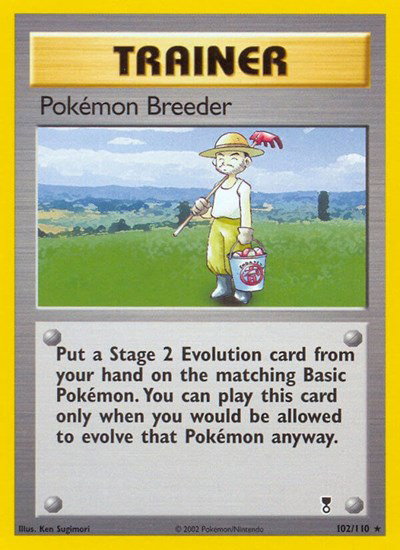 Pokemon Breeder 102 — Legendary Collection