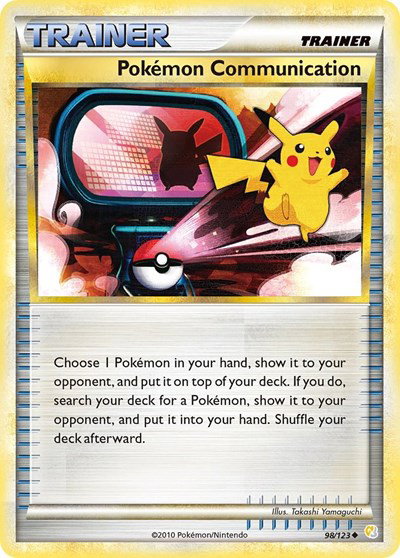 Pokemon Communication 98 — HeartGold SoulSilver