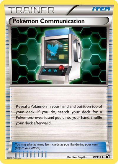 Pokemon Communication 99 — Black and White