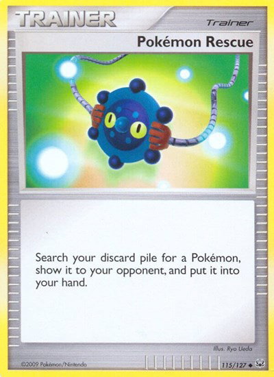 Pokemon Rescue 115 — Platinum
