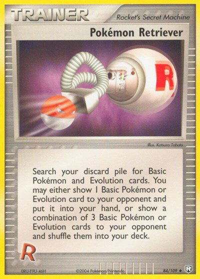 Pokemon Retriever 84 — EX Team Rocket Returns