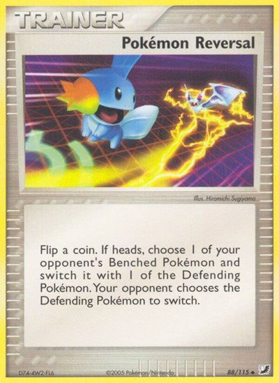 Pokemon Reversal 88/115 — EX Unseen Forces