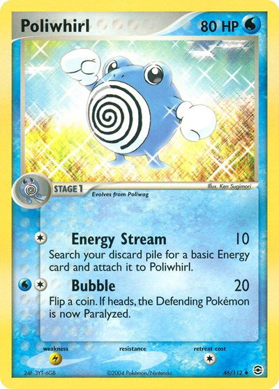 Poliwhirl 46 — EX FireRed & LeafGreen