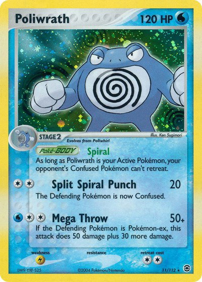 Poliwrath 11 — EX FireRed & LeafGreen