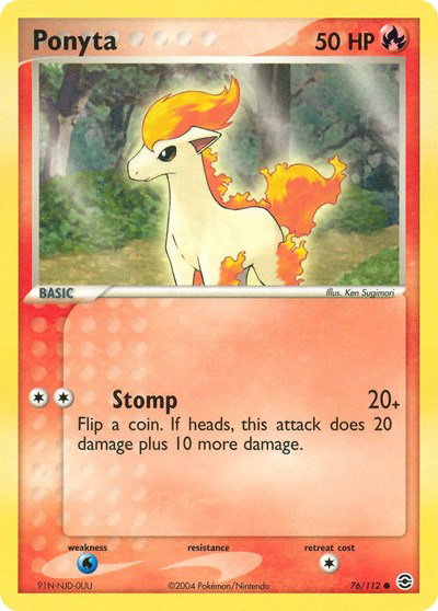 Ponyta 76 — EX FireRed & LeafGreen