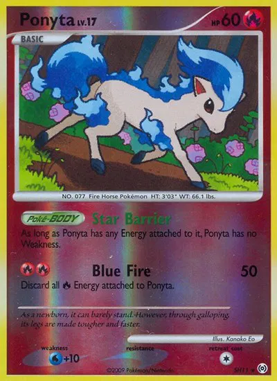 Ponyta (Shiny) - SH11 - Platinum Arceus Pokemon - Collectr Ponyta (Shiny) - SH11 - Platinum Arceus Pokemon - Collectr