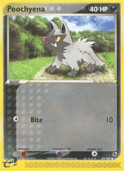 Poochyena (63) 63 — EX Ruby & Sapphire