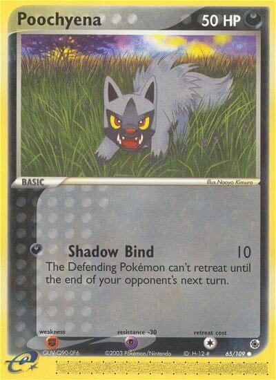 Poochyena (65) 65 — EX Ruby & Sapphire