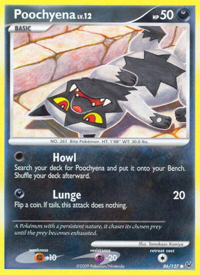 Poochyena 86 — Platinum