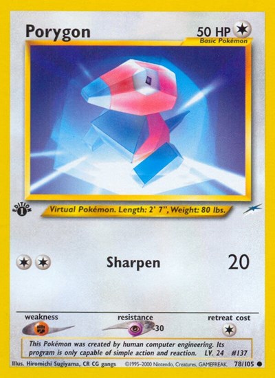 Porygon 78 — Neo Destiny