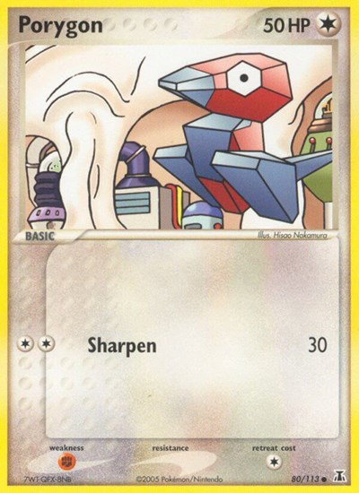Porygon 80 — EX Delta Species