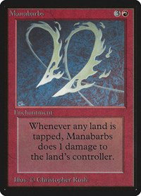 Manabarbs - Beta Edition Magic: The Gathering - Collectr