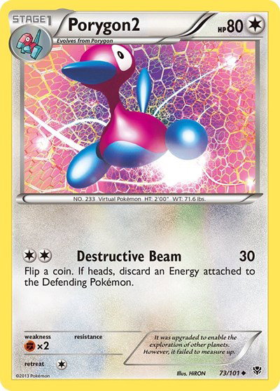 Porygon2 73 — Plasma Blast