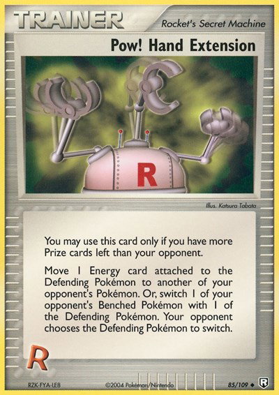 Pow! Hand Extension 85 — EX Team Rocket Returns