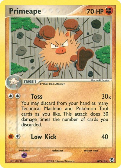 Primeape 28 — EX FireRed & LeafGreen