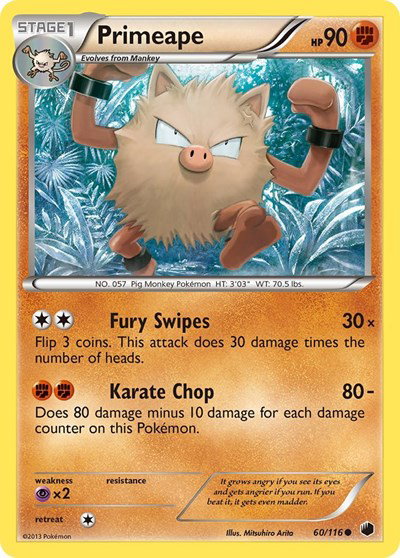 Primeape 60 — Plasma Freeze