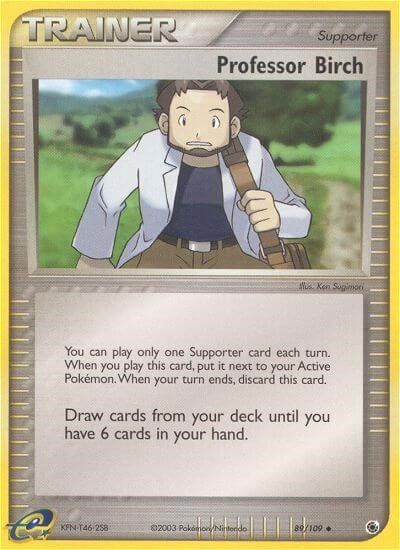 Professor Birch 89 — EX Ruby & Sapphire