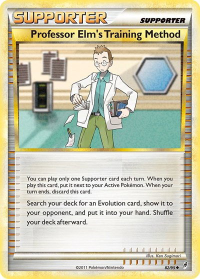 Professor Elm's Training Method 82 — Call of Legends
