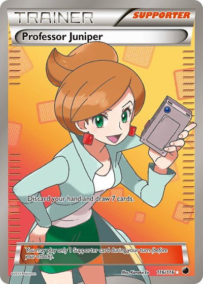 Professor Juniper (116 Full Art) 116 — Plasma Freeze