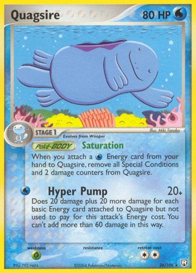 Quagsire 26 — EX Team Rocket Returns
