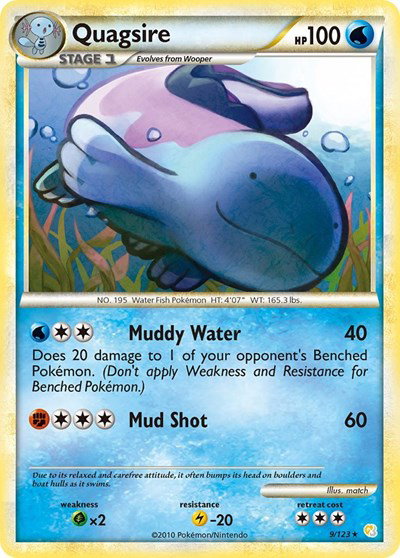 Quagsire 9 — HeartGold SoulSilver
