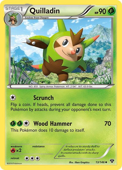 chespin pokemon card value POKÉMON CARD GAME sv8 033/106 RR main image 0