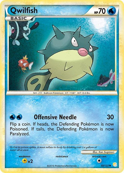 Qwilfish 50 — HeartGold SoulSilver