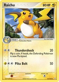 Raichu 51 — EX Holon Phantoms