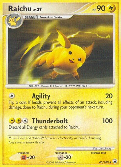 Raichu - 45 - Majestic Dawn Pokemon - Collectr
