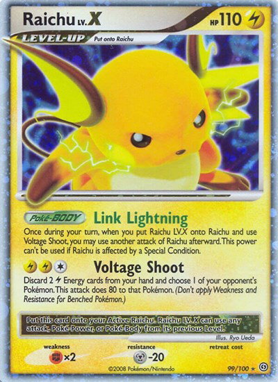 Raichu Lv.X 99 — Stormfront