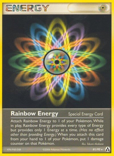 Rainbow Energy 81 — EX Legend Maker