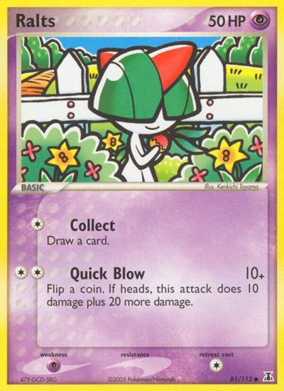 Ralts 81 — EX Delta Species