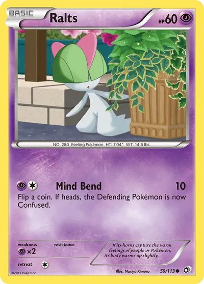 ralts full art pokemon card - 211/198 - Scarlet & Violet - Illustrator Rare Basic Pokemon Ralts Custom Hand Painted Collectible