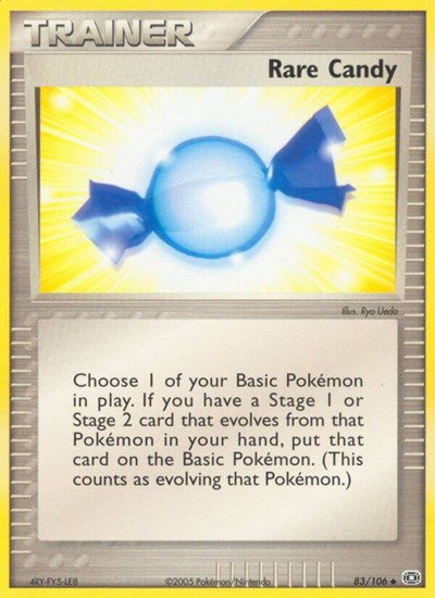 Rare Candy 83 — EX Emerald