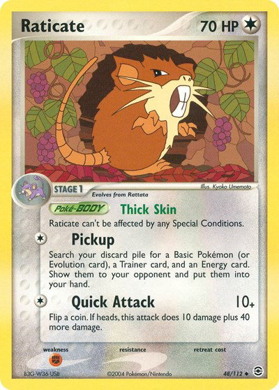Raticate 48 — EX FireRed & LeafGreen
