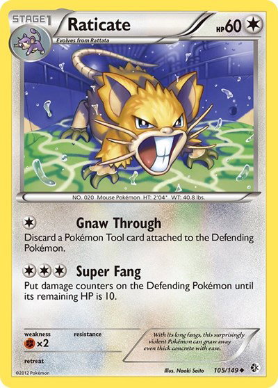 Raticate 105 — Boundaries Crossed