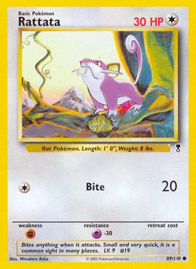 Rattata 89 — Legendary Collection