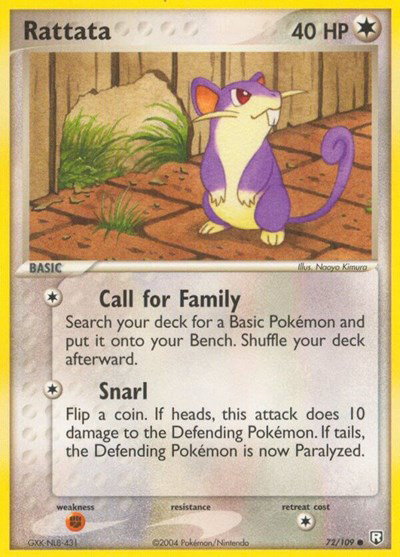 Rattata (72) 72 — EX Team Rocket Returns