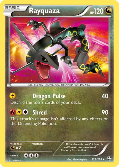 Rayquaza 128 — Dragons Exalted