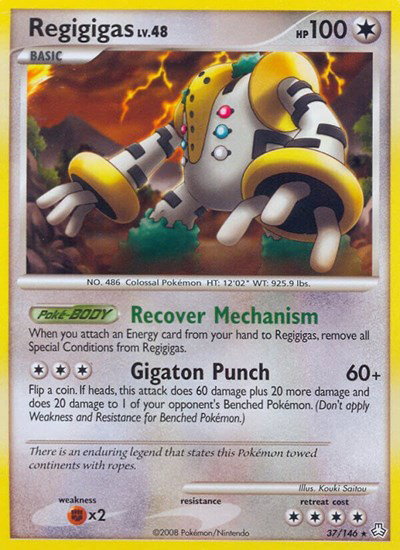 Regigigas (37) 37 — Legends Awakened