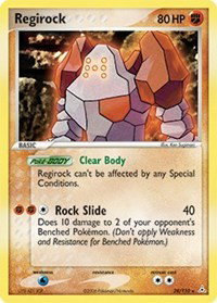 Regirock 28 — EX Holon Phantoms