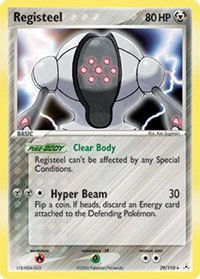 Registeel 29 — EX Holon Phantoms